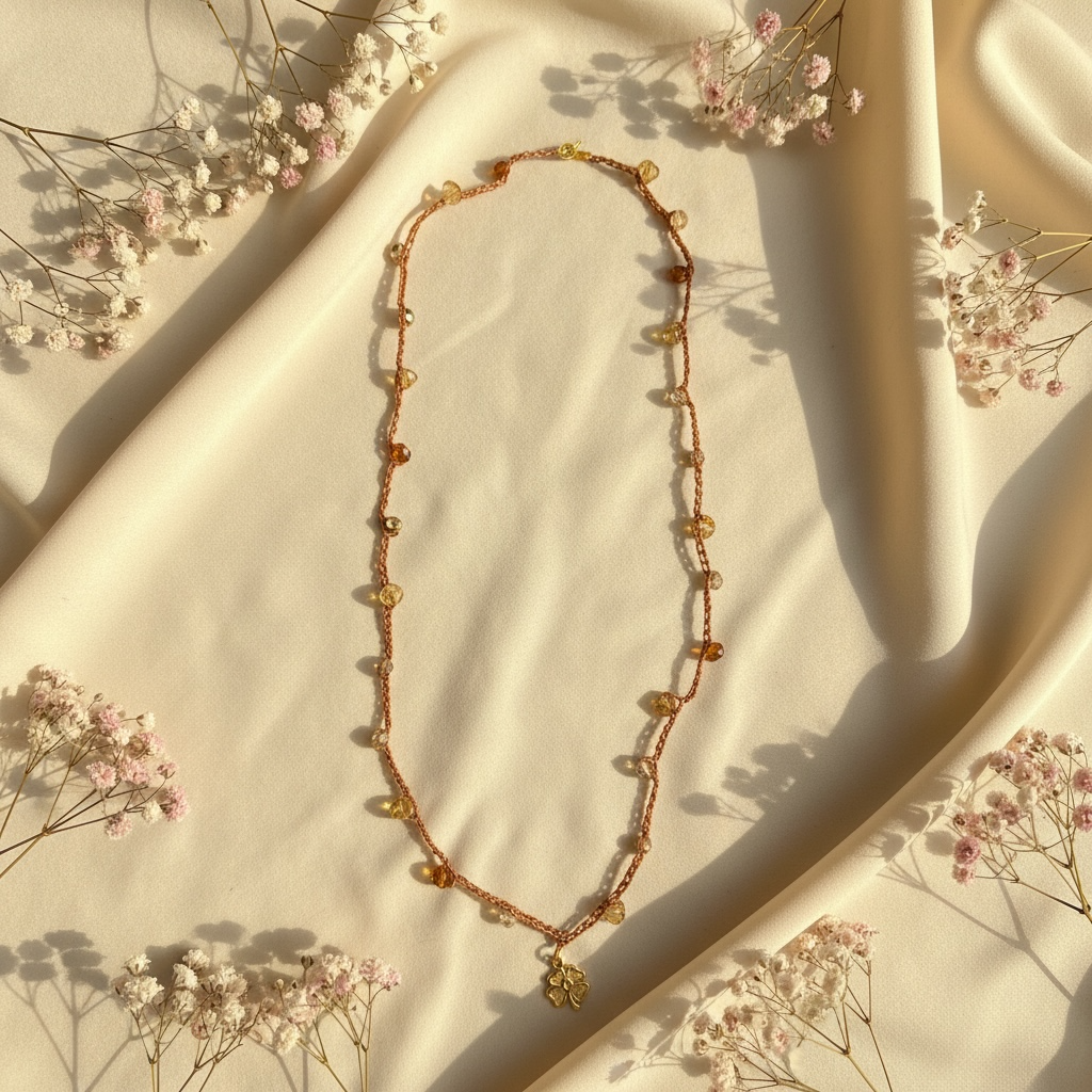 Collana Scintilla con Quadrifoglio