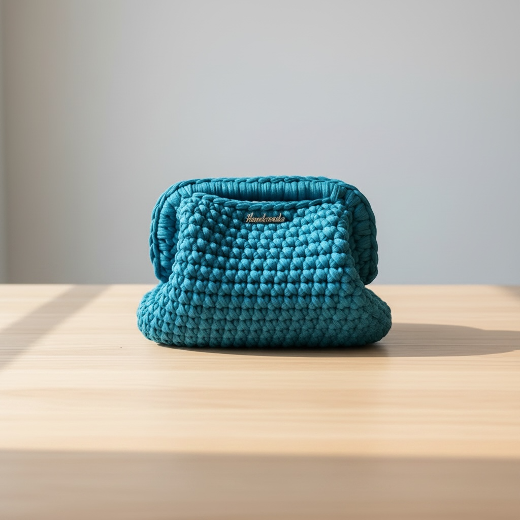 Nuvolina Clutch Petrolio - 20 cm