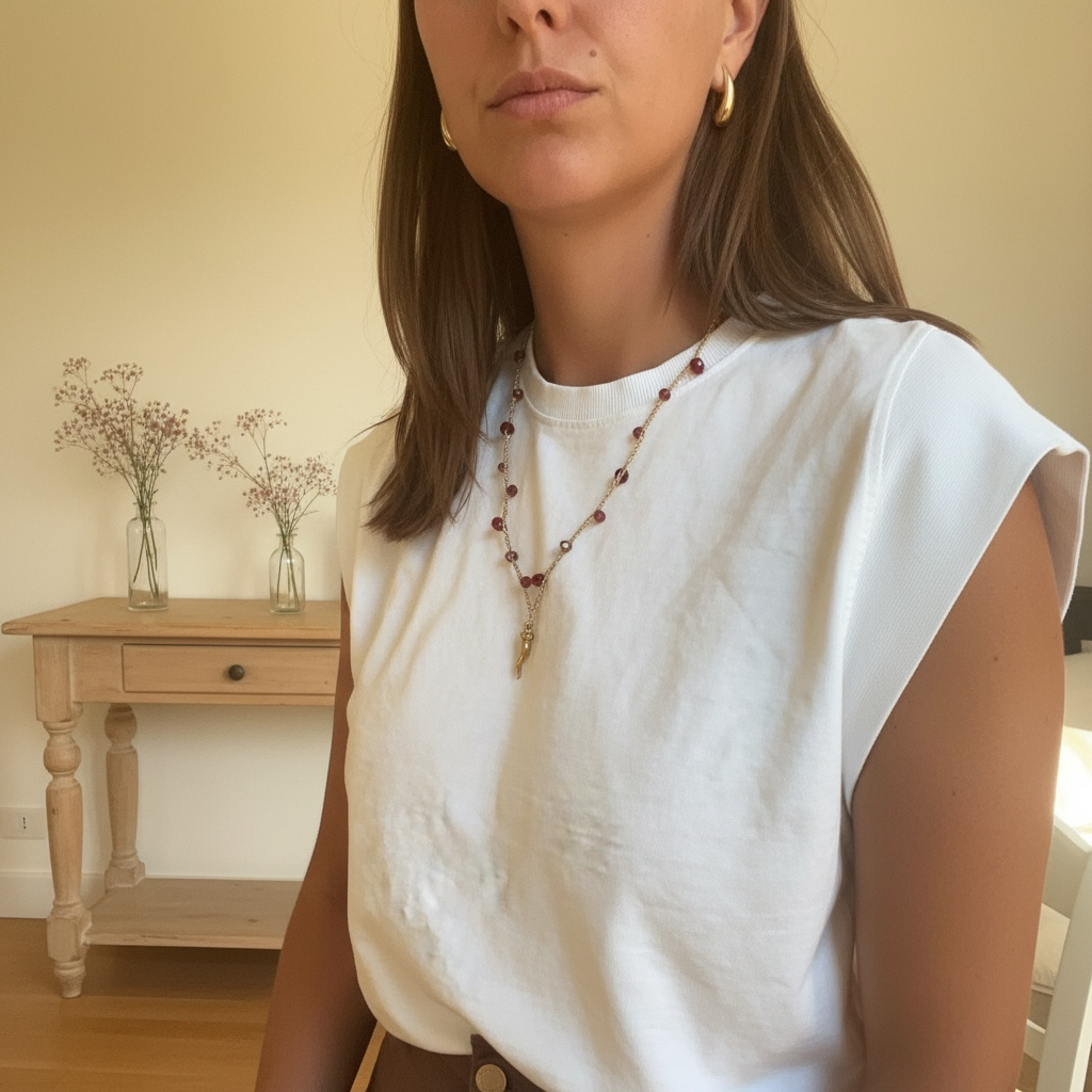 Collana Scintilla con Corno