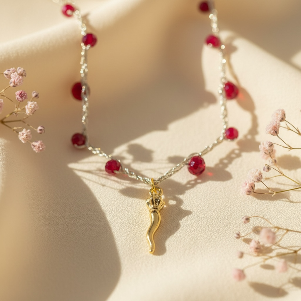 Collana Scintilla con Corno