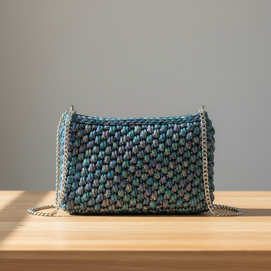 Titina Pochette blu/purple