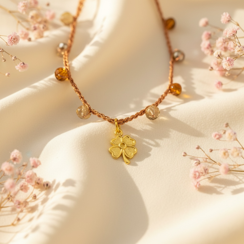 Collana Scintilla con Quadrifoglio