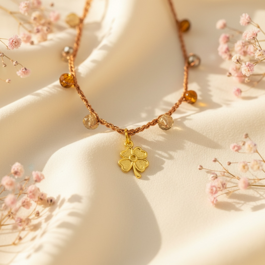 Collana Scintilla con Quadrifoglio