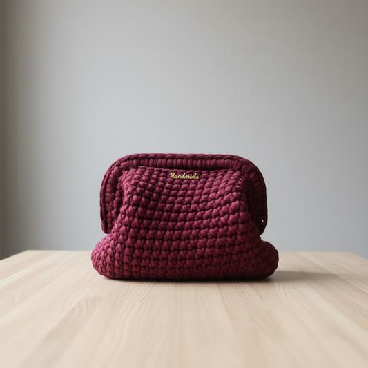 Nuvolina Clutch Bordeaux - 20 cm