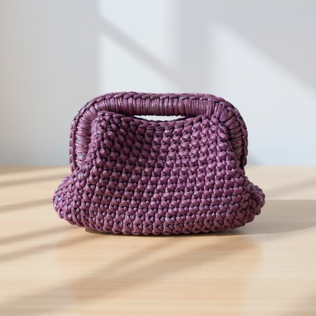 Nuvolina Clutch Lux Purple/Rose - 16 cm